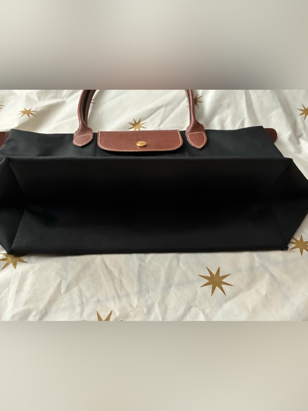 Longchamp Le Pliage Shopping Modele Depose Black Tote - Picture 8 of 14